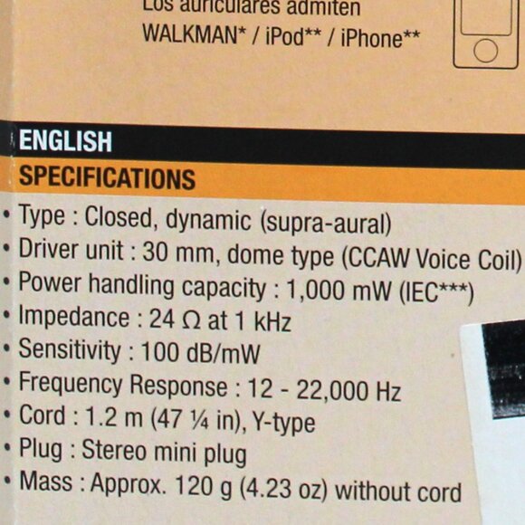 Sony MDR-ZX100 Studio Monitor Sound & Style Wired Cushion Black Headphones - Picture 3 of 7
